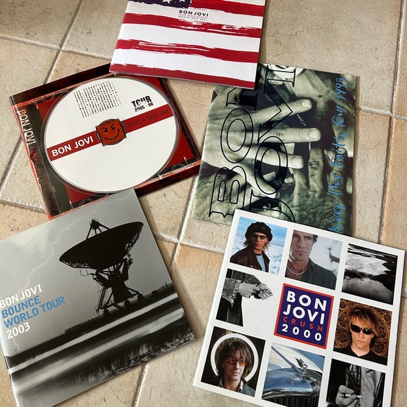 COPY - Bon Jovi Concert Program Collection - Picture 4 of 7